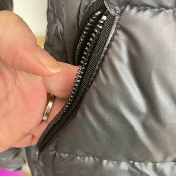 Nanette Lepore NWOT puffer parka w/ faux fur trimmed detachable hood🎉 - Picture 4 of 13